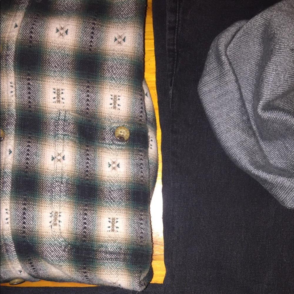 FLANNEL BUTTON DOWN - Picture 5 of 5